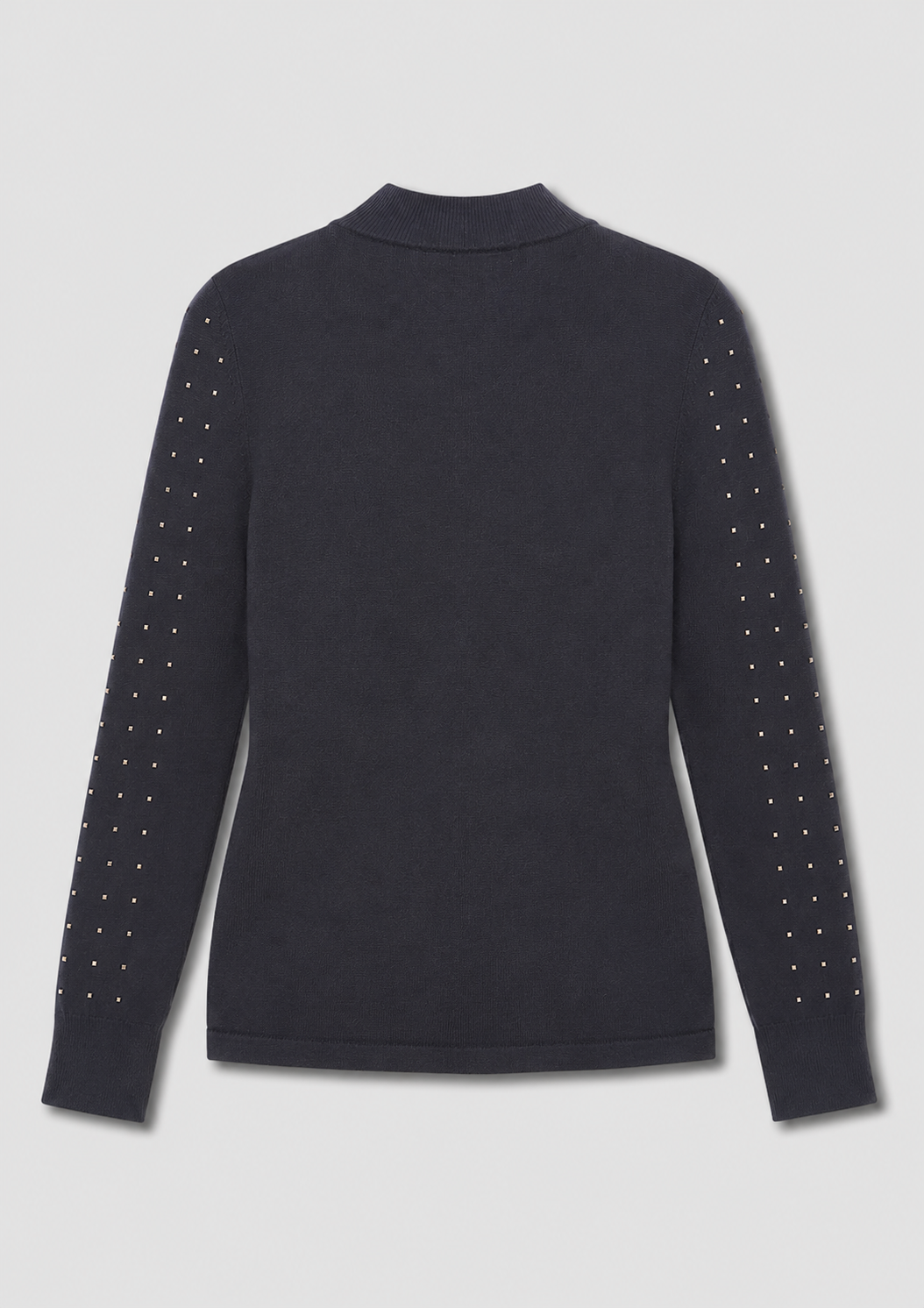 Studded Mock-Neck Sweater_Front